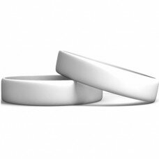 Silicone Wristband Manufacturer: White color