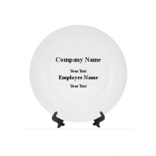 SIMPLE WHITE PLATE 8''