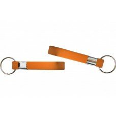 printed wristband key chain orange 13mm